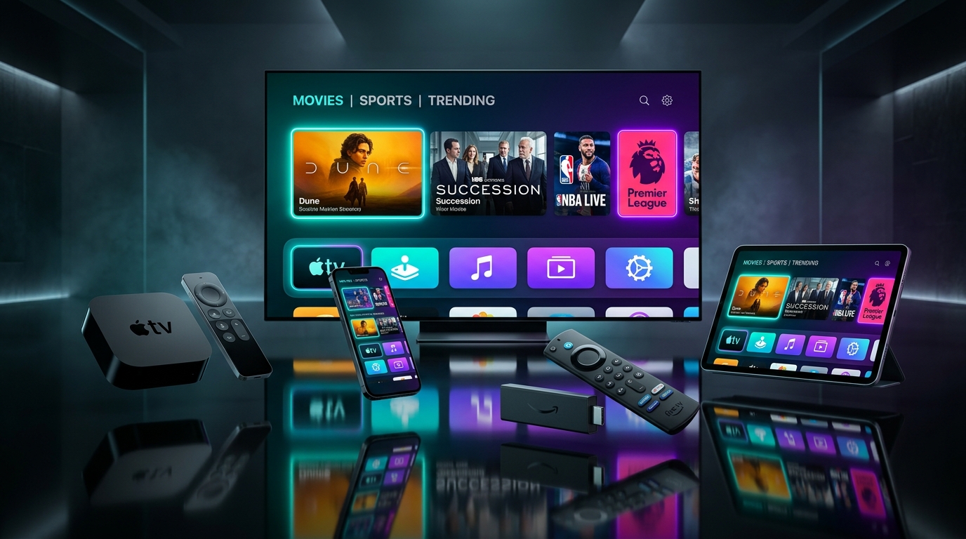 TVoxar Supported Devices Hardware Family Mockup